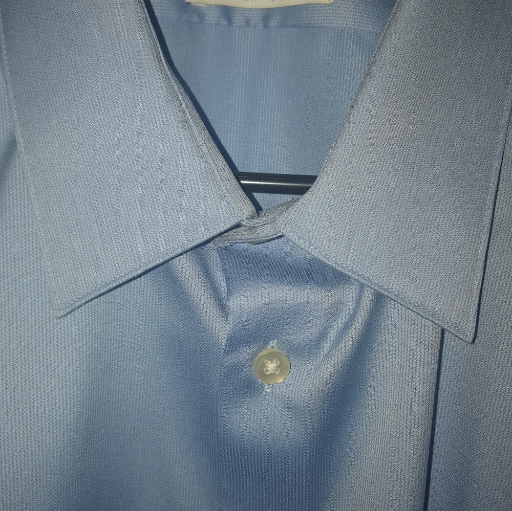 Calvin Klein Slim Fit Button Down Collared Shirt